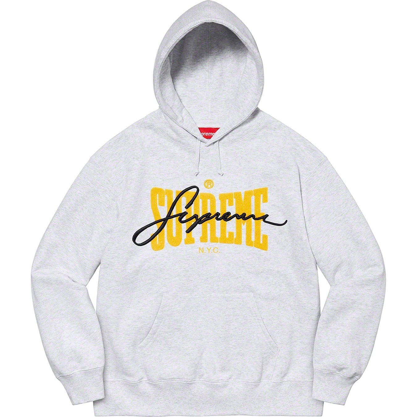 Embroidered Chenille Hooded Sweatshirt view 6
